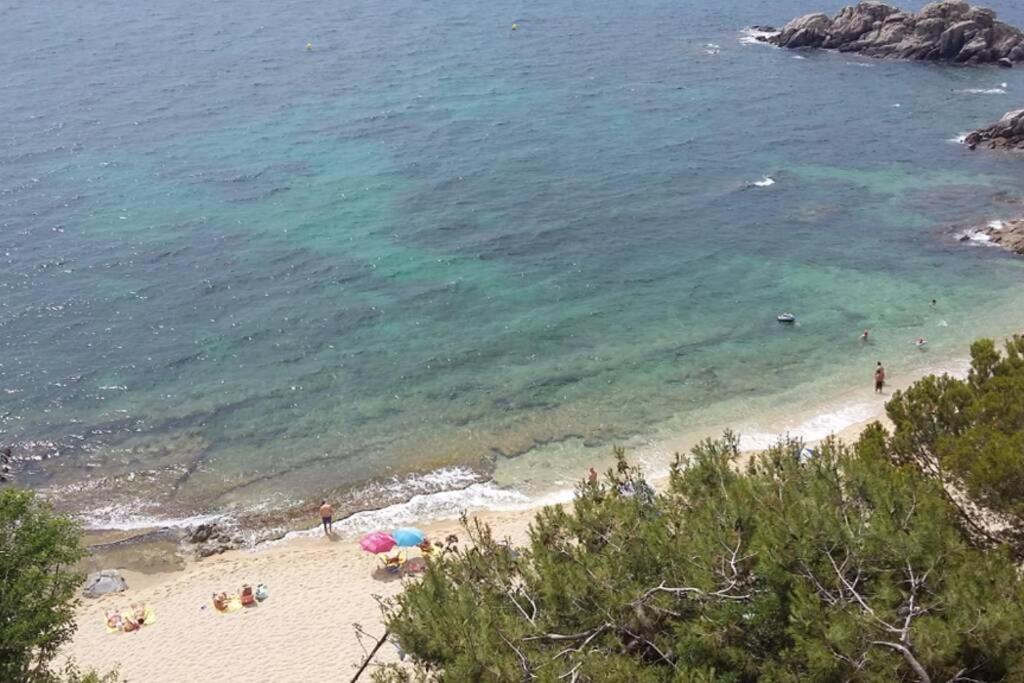 Apartamento al lado de la playa con parking y jardín Platja d'Aro Exterior foto